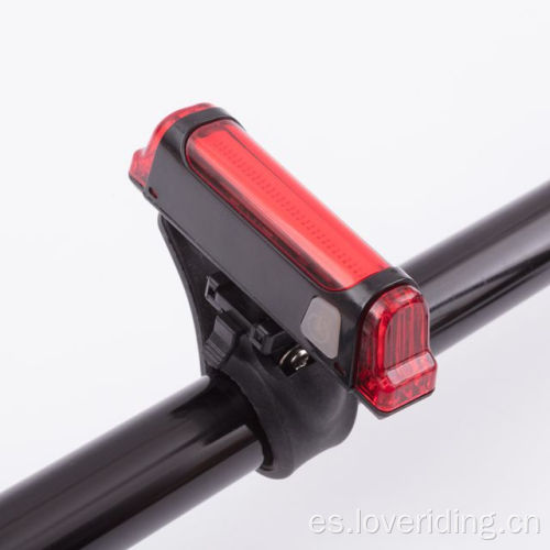 2022 Luz trasera de bicicleta recargable USB